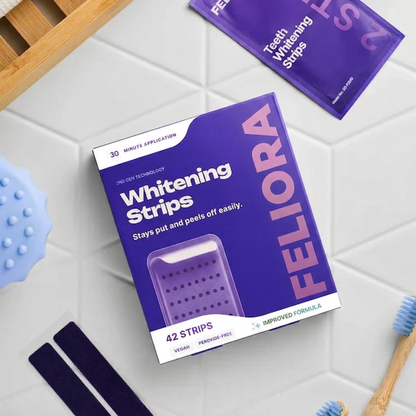 Feliora™ Purple Whitening Strips
